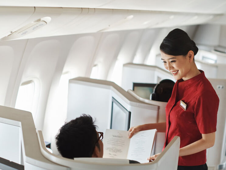 cathay pacific business class service