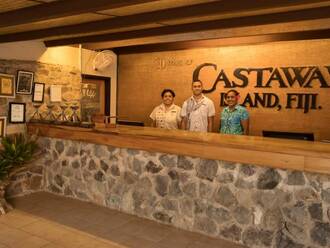 Castaway Island Resort rezeption