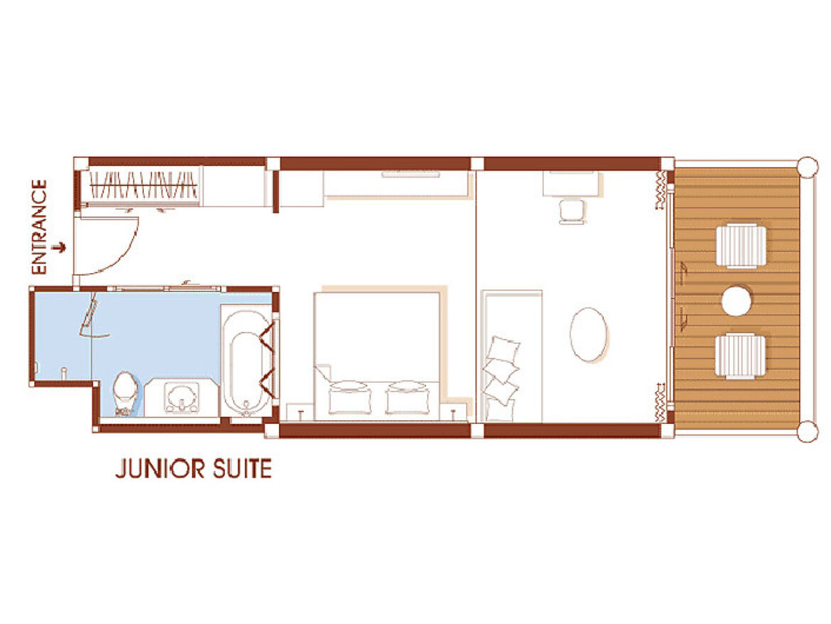 Junior Suite - Grundriss