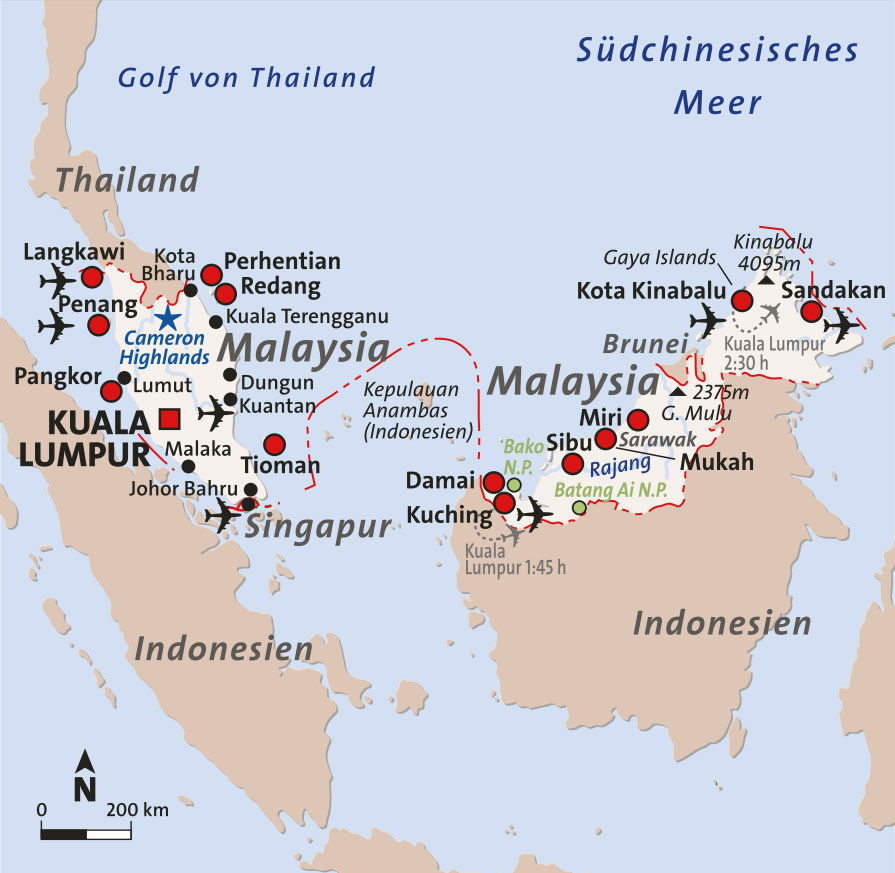 malaysia karte